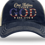One Nation Premium Quality Trucker Hat