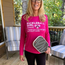 Pickleball Girl shirt: Pink