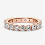 Pandora - Sparking Row Eternity Ring
