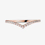 Pandora - Sparkling Wishbone Ring