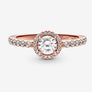 Pandora - Classic Sparkle Halo Ring