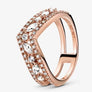 Pandora - Sparkling Marquise Double Wishbone Ring