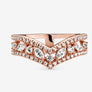 Pandora - Sparkling Marquise Double Wishbone Ring