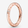 Pandora - Logo and Hearts Ring