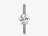 Pandora - Sparkling Solitaire Ring