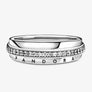 Pandora - Triple Band Pavé Ring