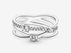 Pandora - Sparkling Triple Band Ring