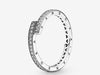 Pandora - Sparkling Overlapping Ring