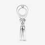 Pandora - Rose Heart Padlock Dangle Charm