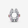 Pandora - Pink Pansy Flower Charm
