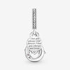 Pandora - Mom Infinity Pavé Double Dangle Charm