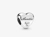 Pandora - Auntie Love Heart Charm
