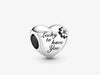 Pandora - Mom Heart & Clover Charm