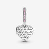 Pandora - Heart & Mom Dangle Charm