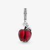 Pandora - Murano Glass Red Apple Dangle Charm