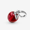 Pandora - Murano Glass Red Apple Dangle Charm