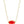 Kendra Scott - Elisa short pendant necklace gold red illusion