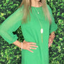 Fashion Dress - Emerald Aspen Dress