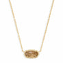Kendra Scott - Elisa Pendant Necklace in Citrine