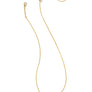 Kendra Scott - Elisa cat pendant necklace gold iridescent drusy