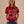 Short Sleeve One Nation Womens Front Print Red