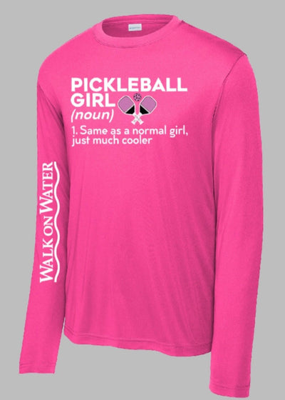 Pickleball Girl shirt: Pink