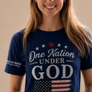 Short sleeve Womens One Nation navy