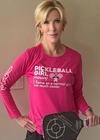Pickleball Girl shirt: Pink