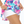 Women's White Floral Skort - Comfortable Undershort for Active and Casual Wear