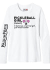 Pickleball Girl Shirt - white