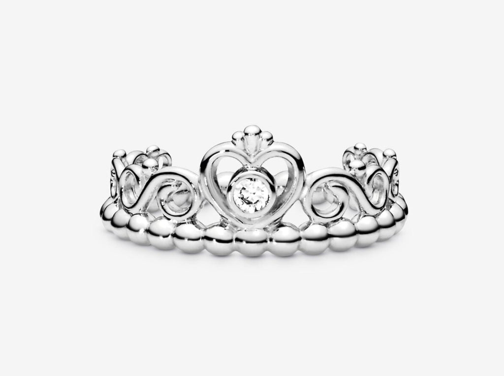 14K Rose Gold Majestic Princess Tiara Rings with 1/10 cttw Diamonds – Irasva