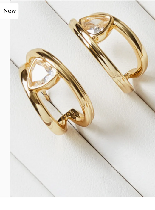 Kendra Scott Arden Huggie Earring Gold