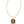 Kendra Scott - Peace Pendant Necklace Gold Golden Obsidian